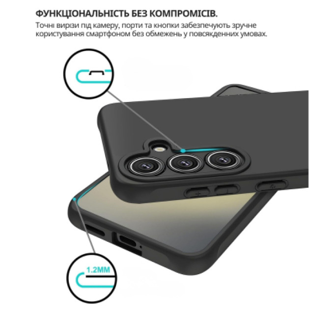 BeCover Чохол до мобільного телефона BeCover silicone Samsung Galaxy S26 Pro SM-S942U1 Black (714882)