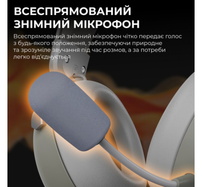 Навушники Ajazz AHM08 MAX 3-Mode Grey (AHM08-MAX-GW)