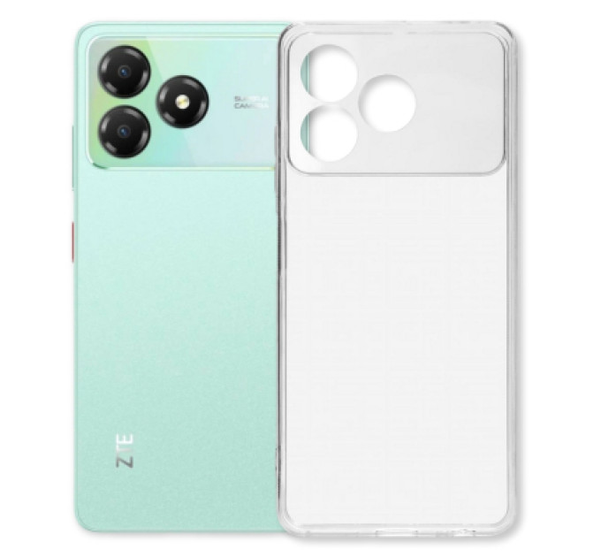 BeCover Чохол до мобільного телефона BeCover silicone ZTE Blade A36 / Nubia A36 Transparent (714908)