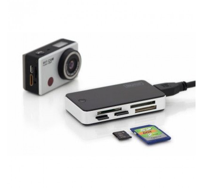 Зчитувач флеш-карт Digitus USB 3.0 All-in-one (DA-70330-1)