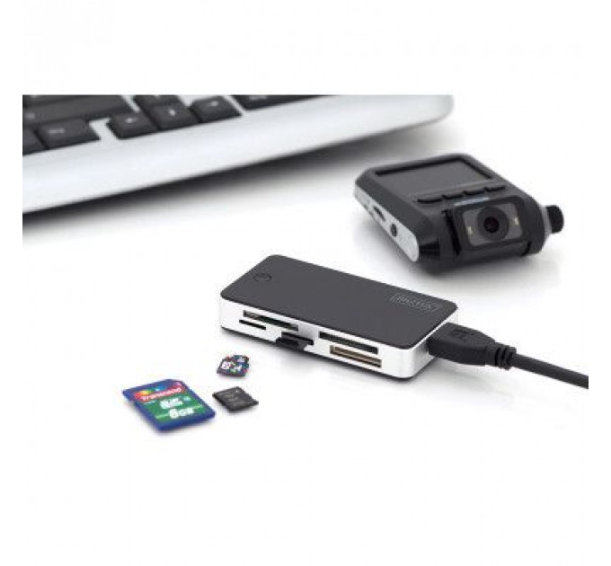 Зчитувач флеш-карт Digitus USB 3.0 All-in-one (DA-70330-1)