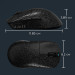 Ajazz Мишка Ajazz AJ199 Carbon fiber Wireless/Bluetooth/USB Black (AJ199-B)