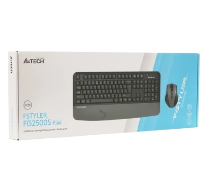 A4Tech Комплект A4Tech FG2500S Plus Wireless UA Grey (4711421003247)