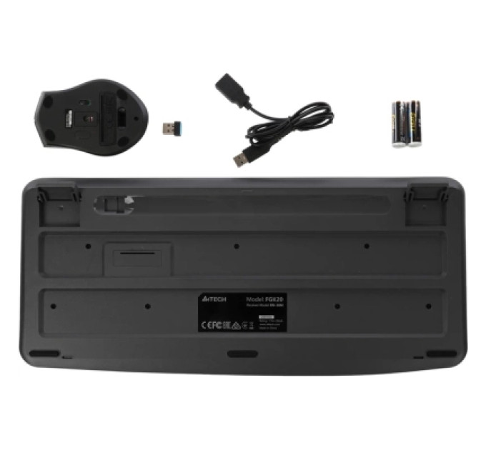 A4Tech Комплект A4Tech FG2500S Plus Wireless UA Grey (4711421003247)