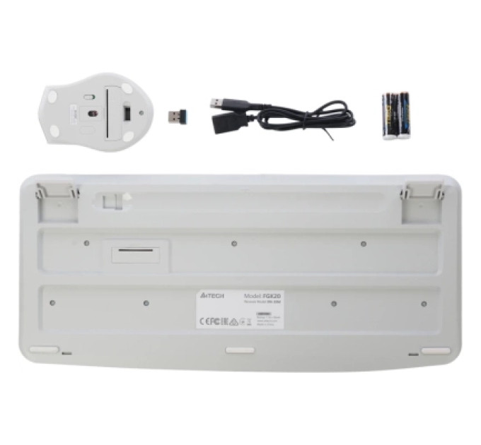 A4Tech Комплект A4Tech FG2500S Plus Wireless UA White (4711421003254)