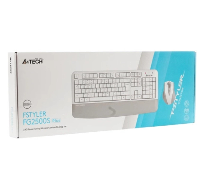 A4Tech Комплект A4Tech FG2500S Plus Wireless UA White (4711421003254)