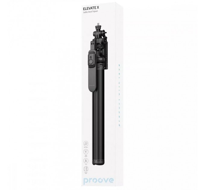 Трипод Proove Elevate X Selfie Stick 2055 mm Black (MPEL0010001)