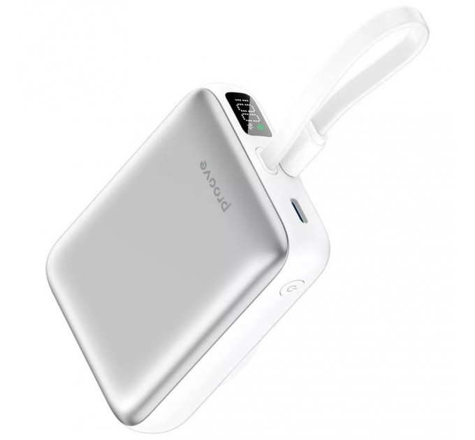 Універсальна мобільна батарея Proove Neutron 22.5W 10000mAh Silver/White (PBNE22022206)