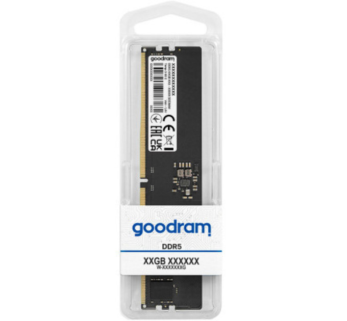 Goodram Модуль пам'яті для комп'ютера DDR5 16GB 5600 MHz Goodram (GR5600D564L46S/16G)