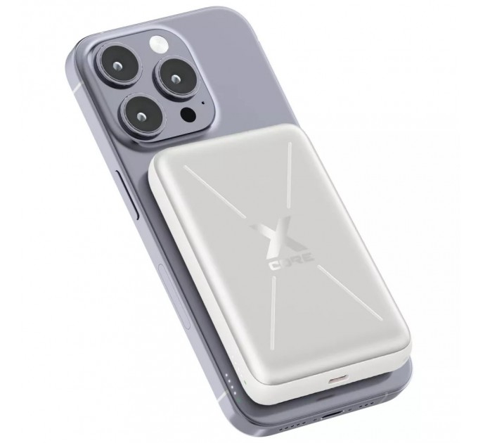 Універсальна мобільна батарея Proove X-Core 22.5W 10000mAh Silver/White (PNXC22010006)