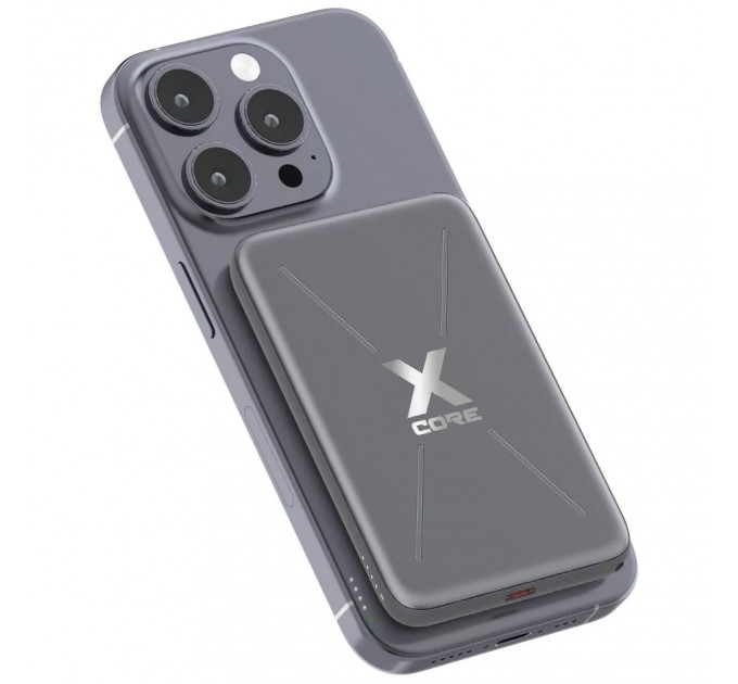 Універсальна мобільна батарея Proove X-Core 20W 5000mAh Gray (PNXC20010003)