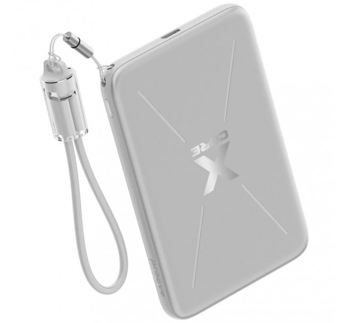 Універсальна мобільна батарея Proove X-Core 20W 5000mAh Silver/White (PNXC20010006)