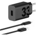 Motorola Зарядний пристрій Motorola 33W Black + кабель Type-C (PG38C06448)