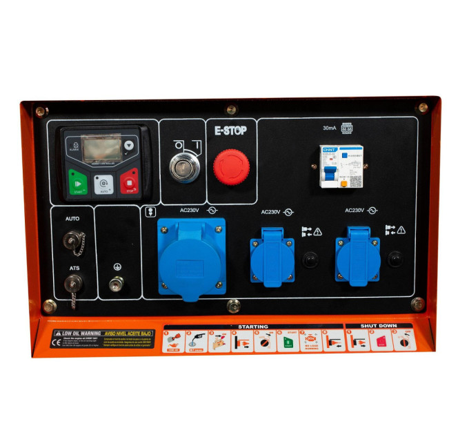Black&Decker Генератор дизельний Black&Decker BXGND6300E