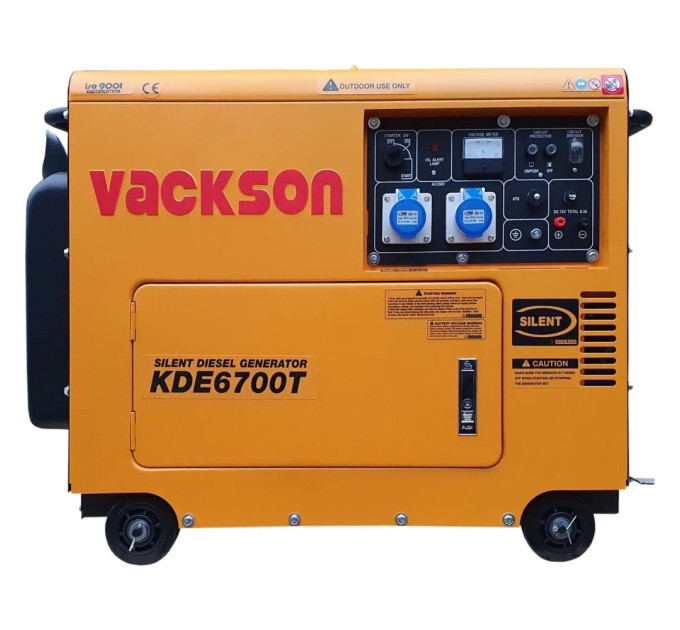 Vackson Генератор дизельний Vackson KDE6700T