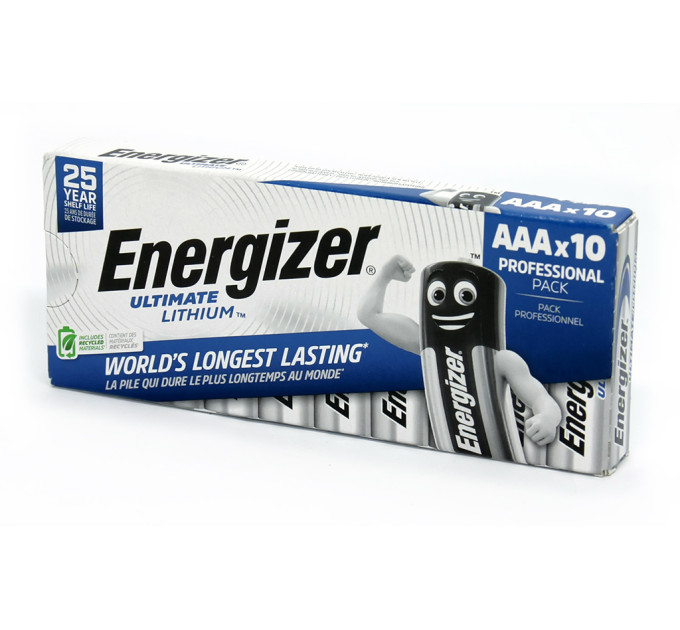Energizer Батарейка Energizer Ultimate Lithium L92 AAA/LR03 BL 10шт
