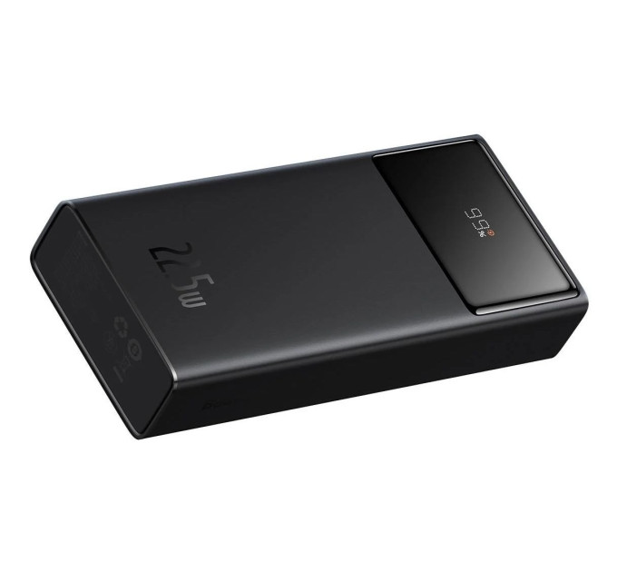 Baseus Універсальна мобільна батарея Baseus Star Lord Digital Display 20000mAh, 22.5W Black (PPXJ080001)