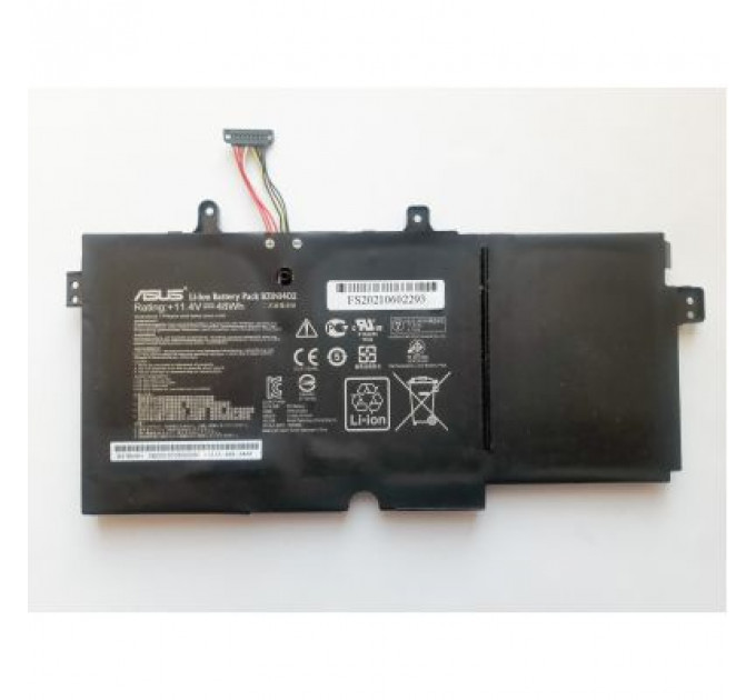Акумулятор до ноутбука ASUS Q551 B31N1402, 4110mAh (48Wh), 3cell, 11.4V, Li-ion (A47627)