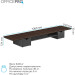 OfficePro Підставка для монітора OfficePro MR177DW Dark Wood/Black