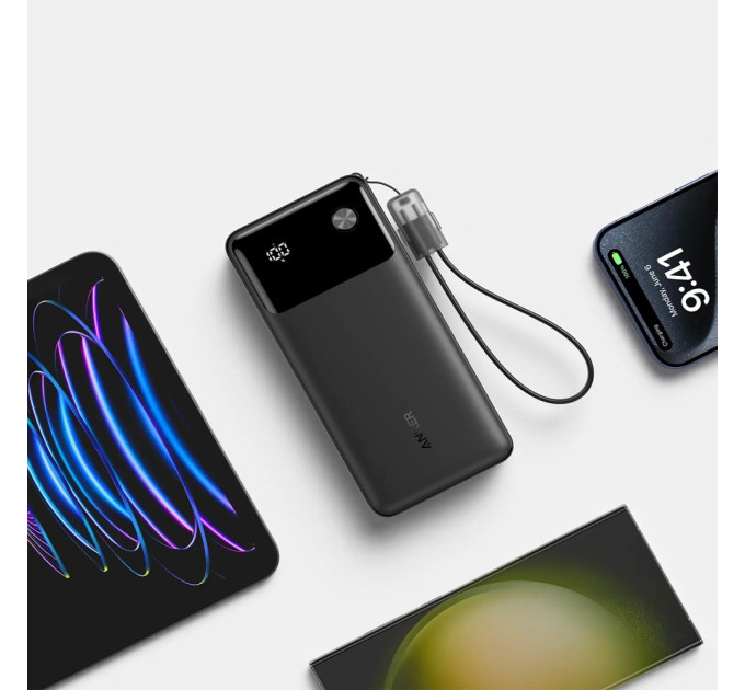 Anker Універсальна мобільна батарея Anker PowerCore 20000mAh 30W Black (A1384G11)