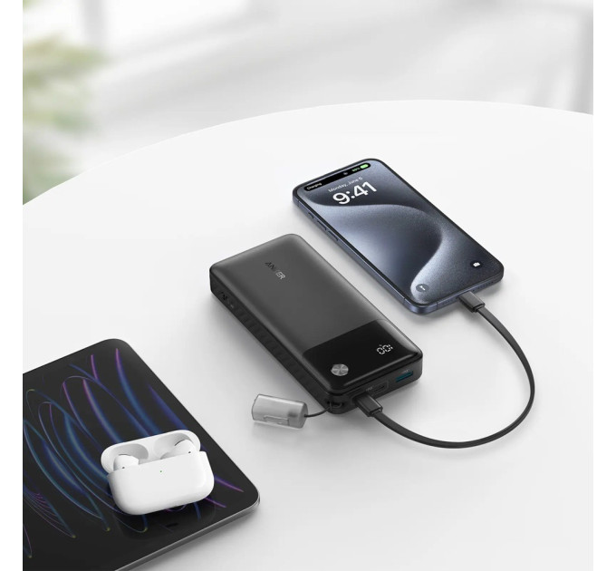 Anker Універсальна мобільна батарея Anker PowerCore 20000mAh 30W Black (A1384G11)