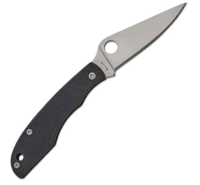 Ніж Spyderco Grasshopper 12C27 G10 Black (C138GBKP)