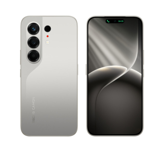 Tecno Мобільний телефон Tecno Camon 50 8/256Gb Nebula Titanium (4894947116179)