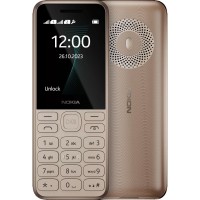 Мобильный телефон Nokia 130 2023 Dual Sim Light Gold; 2.4" (320x240) TFT / клавиатурный моноблок / ОЗУ 4 МБ / 4 МБ встроенной + microSD до 32 ГБ / без камеры / 2G (GSM) / 130.9x50.6x14 мм, 98.2 г / 1450 мАч / золотистый
