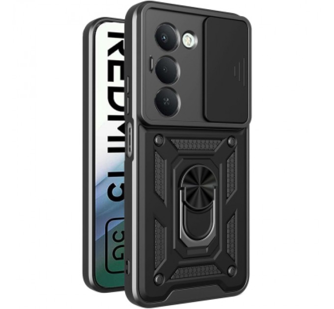 Чохол до мобільного телефона BeCover Military Xiaomi Redmi 15 Black (713921)