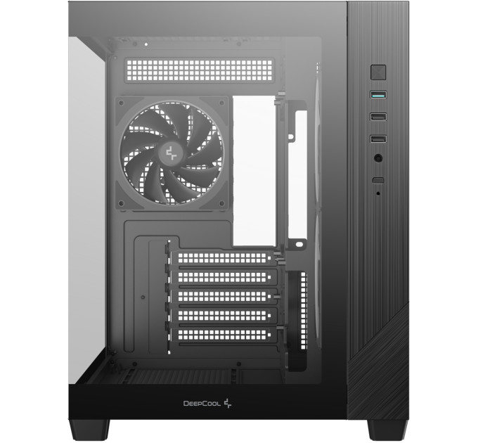 Deepcool Корпус DeepCool CG330 3F Black (R-CG330-BKNGM3-G) без БЖ
