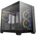 Deepcool Корпус DeepCool CG330 3F Black (R-CG330-BKNGM3-G) без БЖ