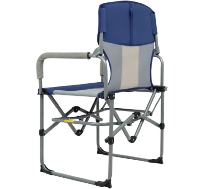 Крісло складане KingCamp ASH Navy/Beige (KC3824_NAVY/MEDIUMGREY)