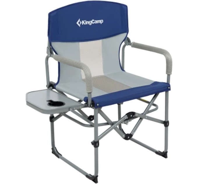 Крісло складане KingCamp ASH Navy/Beige (KC3824_NAVY/MEDIUMGREY)