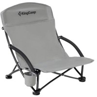 Крісло складане KingCamp Beach Chair Grey (KC1919_GREY)