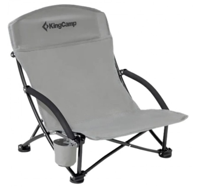 Крісло складане KingCamp Beach Chair Grey (KC1919_GREY)