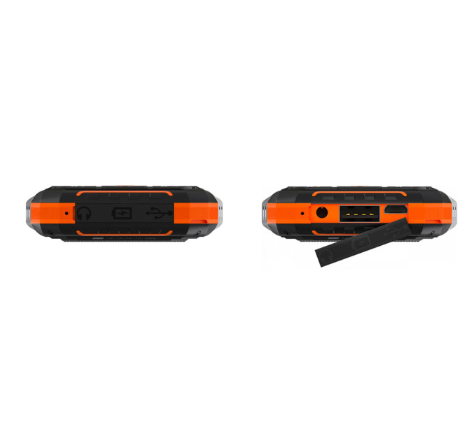 Ergo Мобiльний телефон Ergo E283 Dual Sim Black Orange