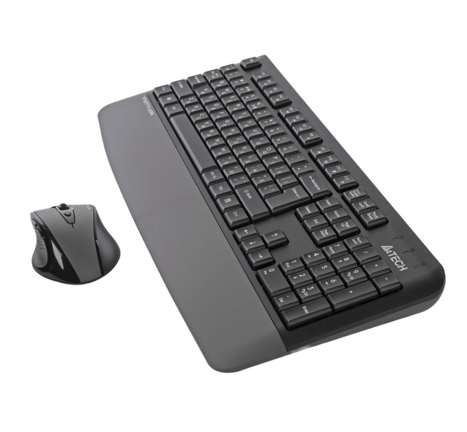 A4Tech Комплект (клавіатура, мишка) бездротовий A4Tech Fstyler FG2500S Plus Grey