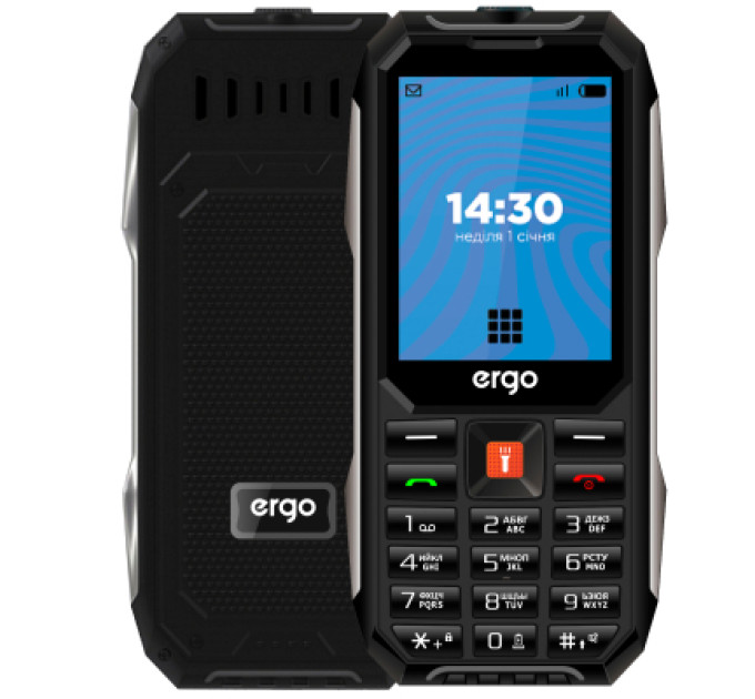 Ergo Мобільний телефон Ergo E283 Black
