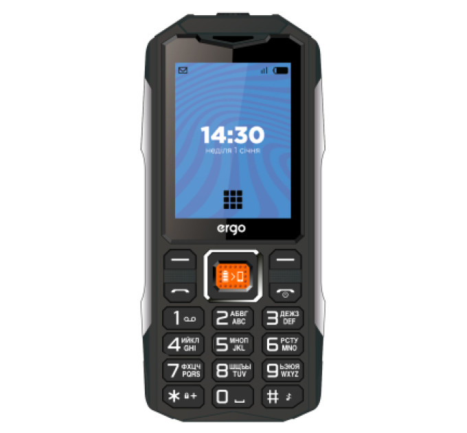 Ergo Мобільний телефон Ergo E242 Black