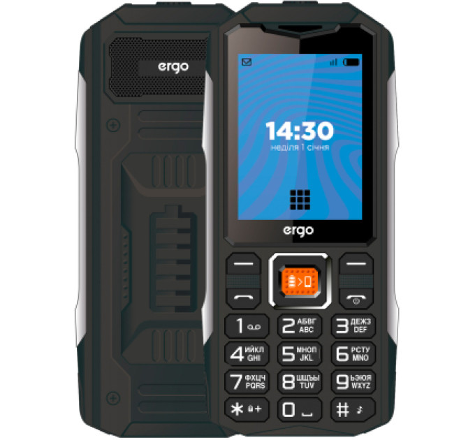 Ergo Мобільний телефон Ergo E242 Black