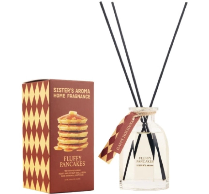 Sister's Aroma Аромадифузор Sister's Aroma Fluffy Pancakes 140 мл (4820227786305)