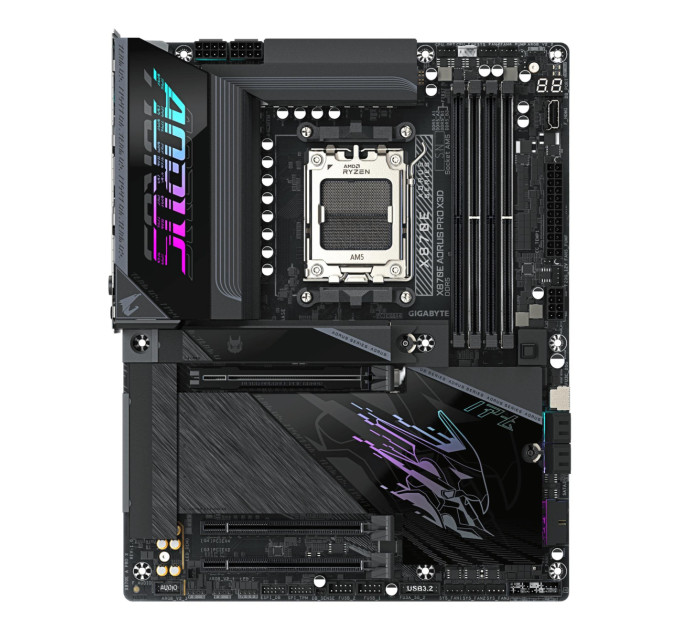 GIGABYTE Материнська плата AMD X870E SAM5 ATX X870E A PRO X GIGABYTE