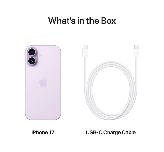 Apple Смартфон Apple iPhone 17 256GB Lavander (MG6M4AF/A)