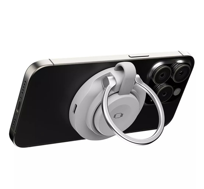 Proove Бездротовий зарядний пристрій Proove Knocker 2 in 1 Qi2 15W White (WSPK15012002)