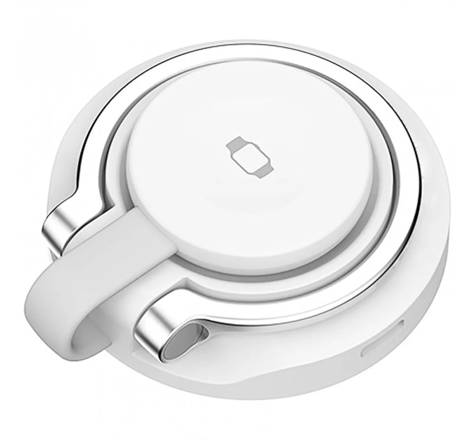 Proove Бездротовий зарядний пристрій Proove Knocker 2 in 1 Qi2 15W White (WSPK15012002)