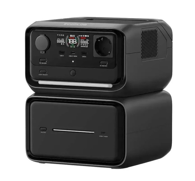 EcoFlow Зарядна станція EcoFlow River 3 Max Plus, 600W, 858Wh (EFRIVER3MaxPlus-EU-CBOX)_EU