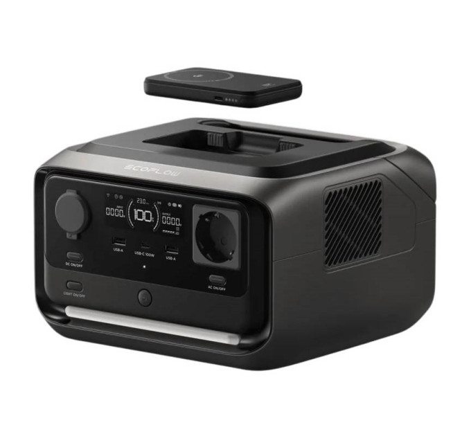 EcoFlow Зарядна станція EcoFlow River 3 Max Plus, 600W, 858Wh (EFRIVER3MaxPlus-EU-CBOX)_EU