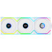 Lian Li Вентилятор Lian Li Uni Fan SL Wireless LCD 120-3 Reverse White (G99.12RSLLCD1W3W.00)