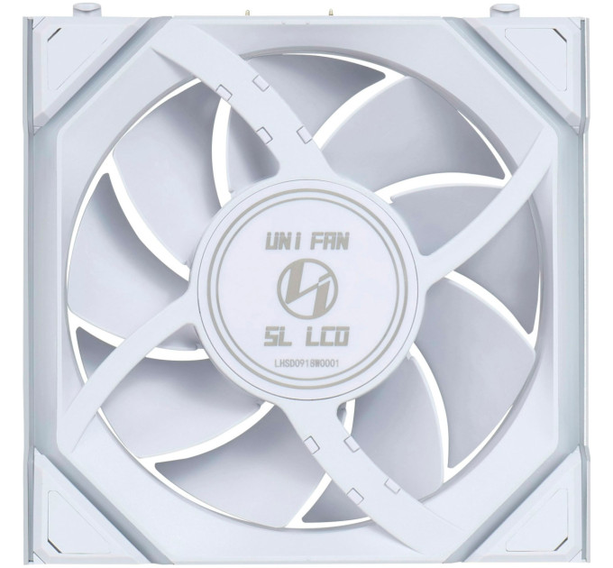 Lian Li Вентилятор Lian Li Uni Fan SL Wireless LCD 120-3 Reverse White (G99.12RSLLCD1W3W.00)