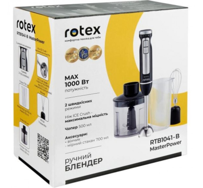 Блендер Rotex RTB1041-B MasterPower